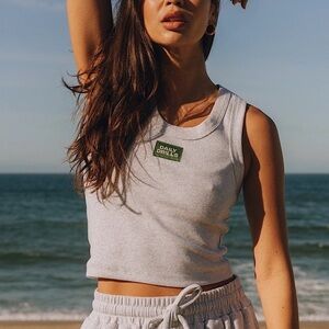 NWOT Daily Drills Grey Tank Top